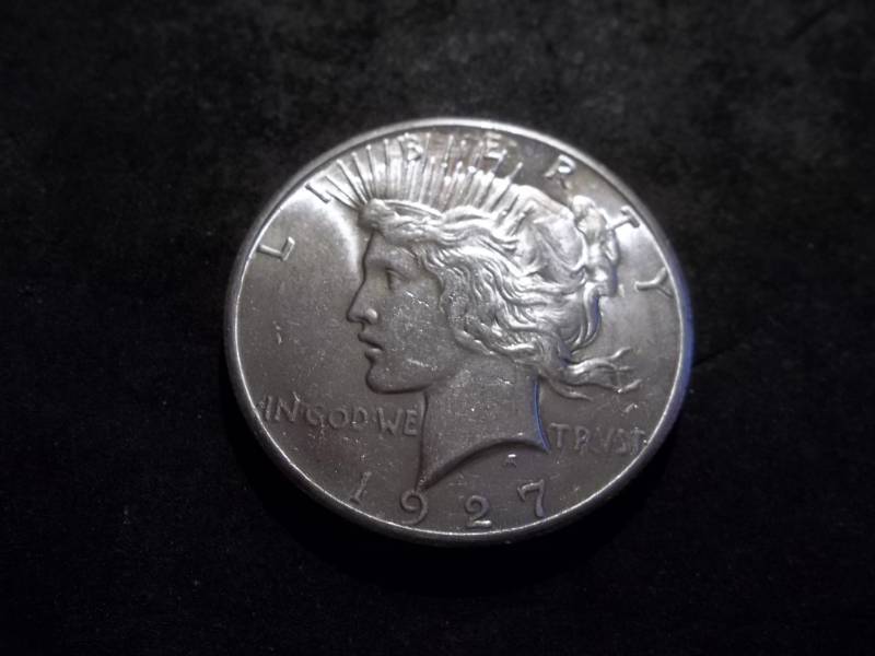 1927 Peace Silver Dollar