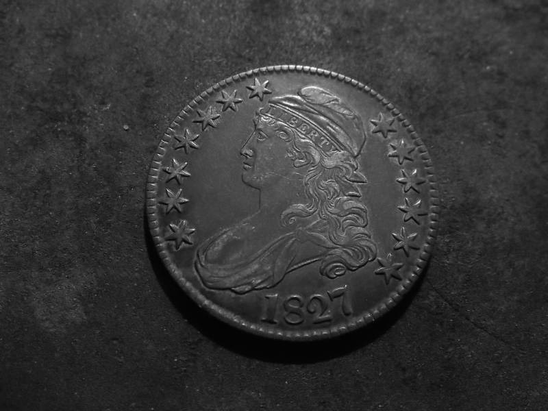 1827 Bust Half Dollar