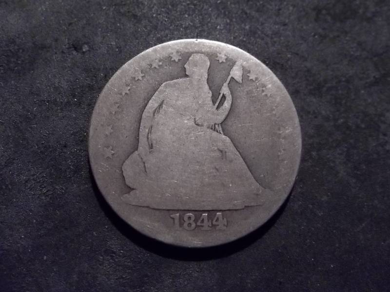 1844 Seated Liberty Half Dollar
