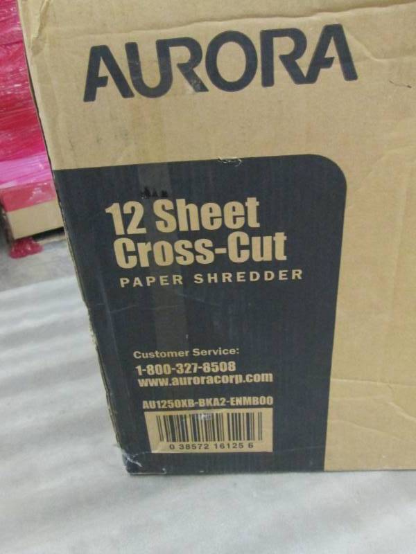 Aurora 12 Sheet Crosscut Paper Shre...