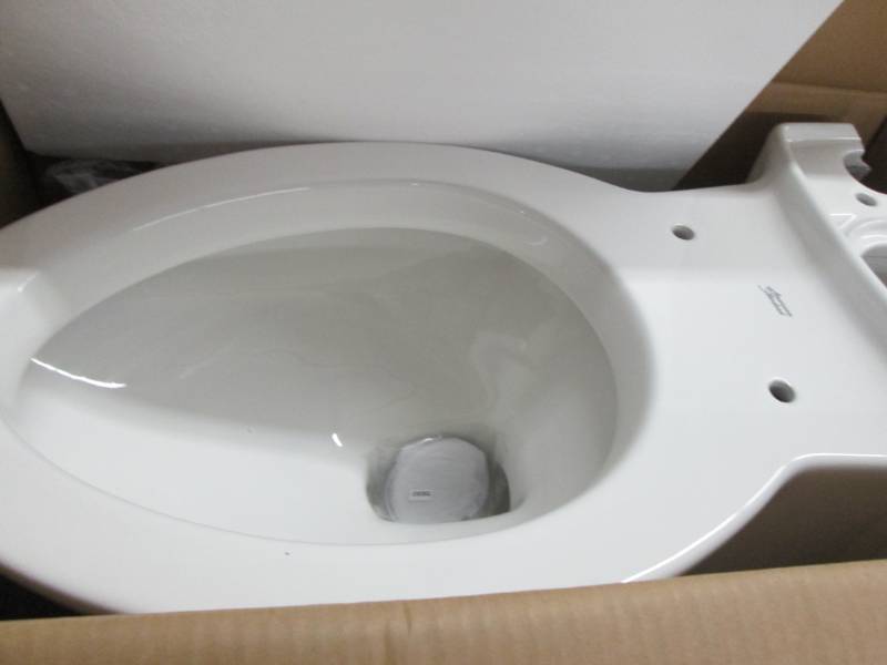 American Standard toilet bowl- dama...