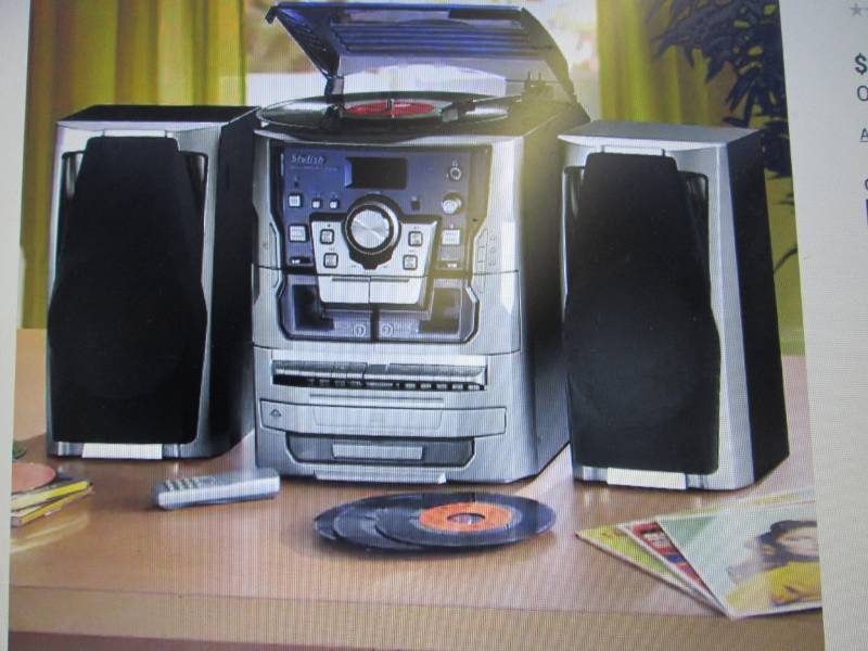 6-in-1 Deluxe Turntable, iPodMP3, ...