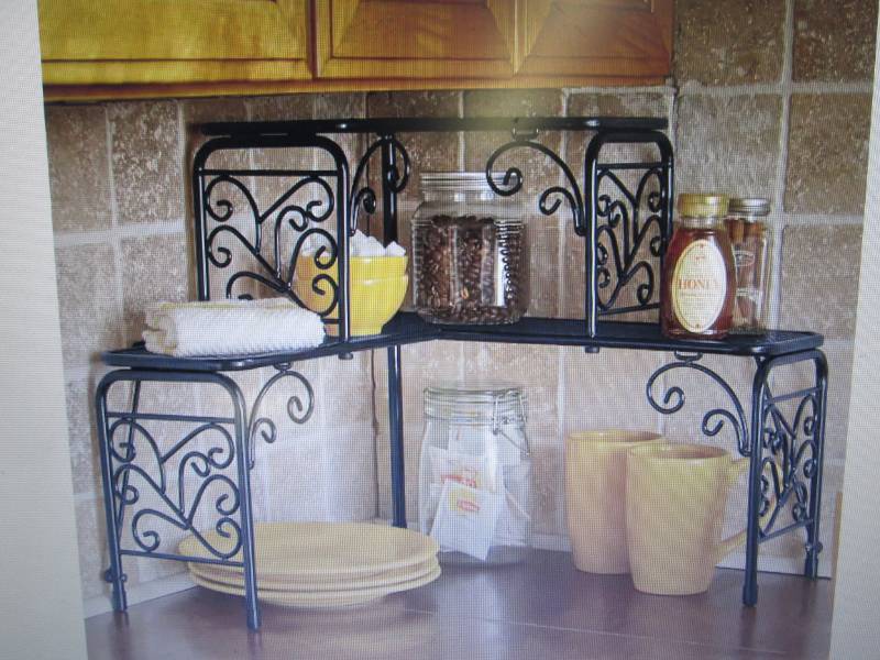 Scroll Corner Shelf open box Retail...
