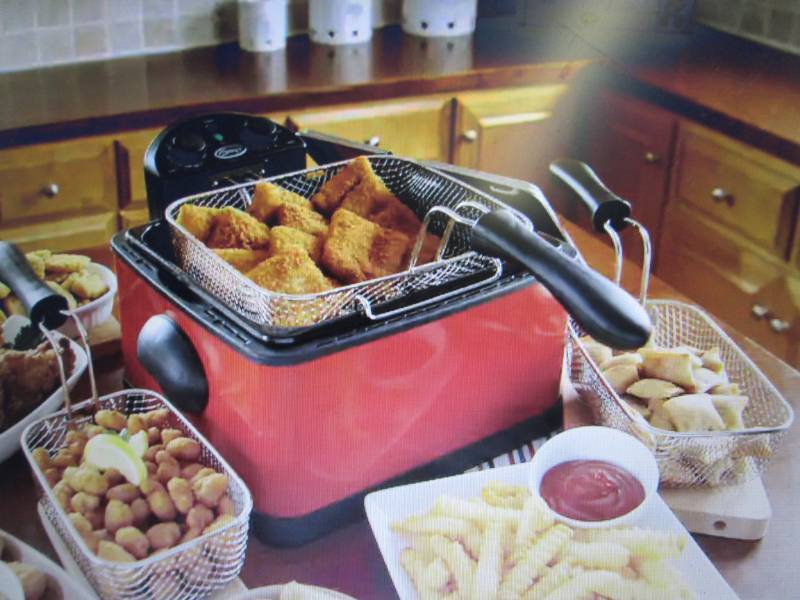 Ginnys Brand Deep Fryer with Timer...