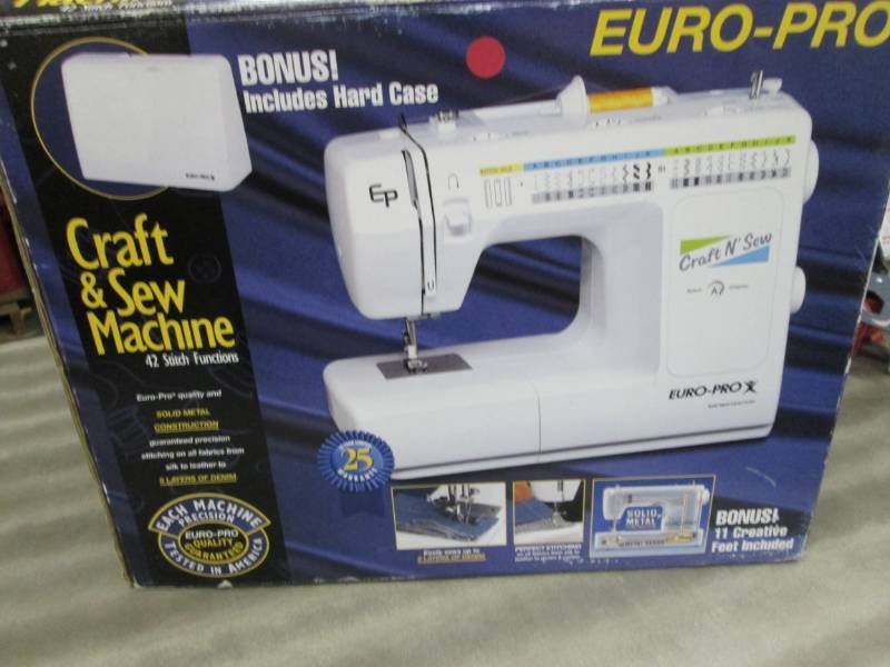 Euro-Pro Craft & Sew Machine ...
