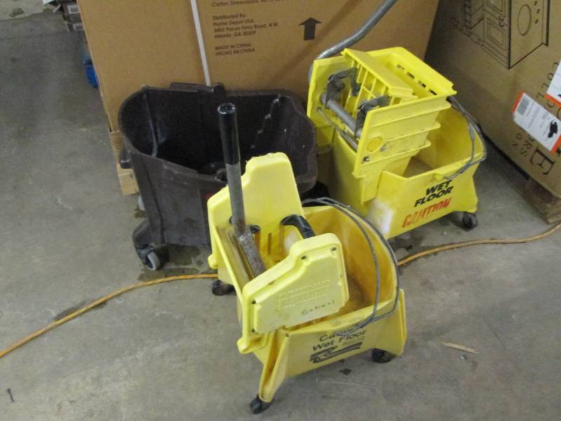 Lot of 3 Scrub Buckets...