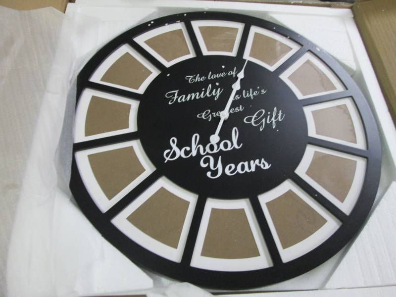 Photo Frame Clock open box, unteste...