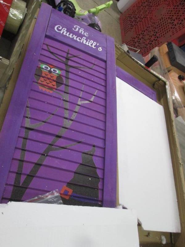 Personalized Halloween Shutter alre...
