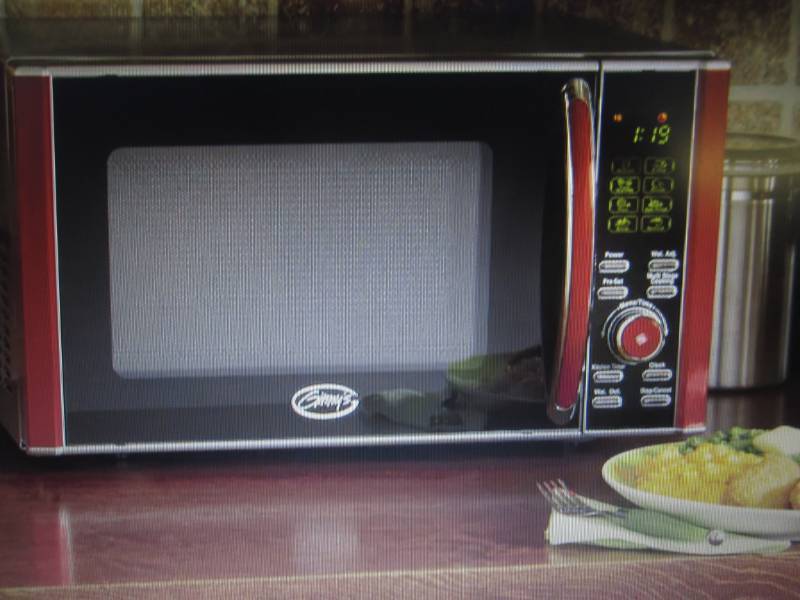 Ginnys Brand Retro Microwave open ...