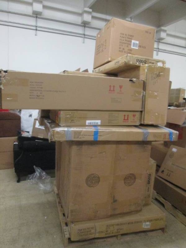 Pallet of Furniture Damaged or Mis...