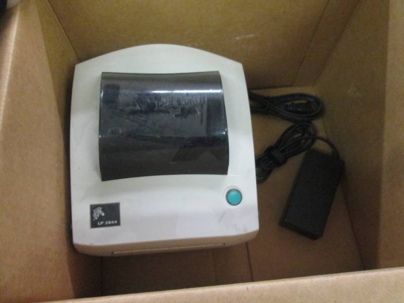 Zebra LP2844 Printer open box Retai...