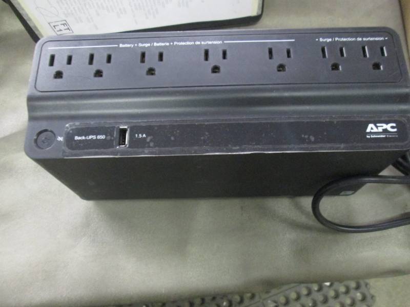 APC Back-UPS650 Backup Surge Protec...