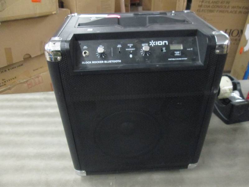 Ion Block Rocker Bluetooth Portable...