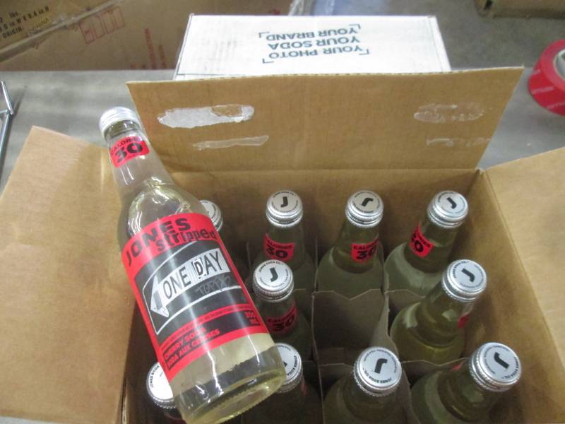 2 Cases of 12 Jones Stripped Cherry...