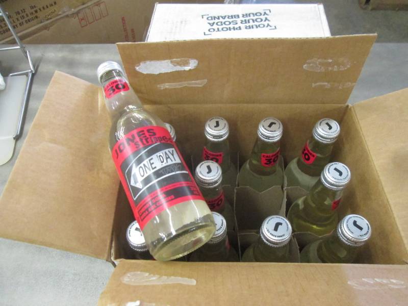 2 Cases of 12 Jones Stripped Cherry...