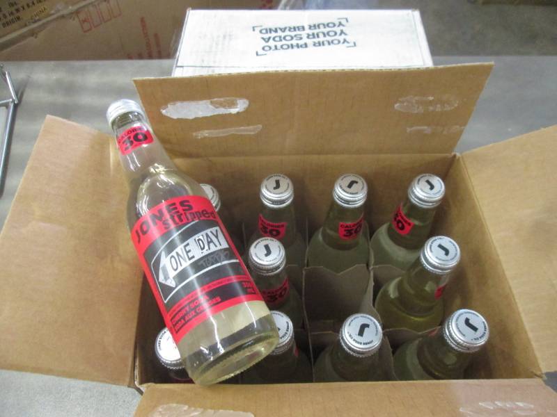 2 Cases of 12 Jones Stripped Cherry...