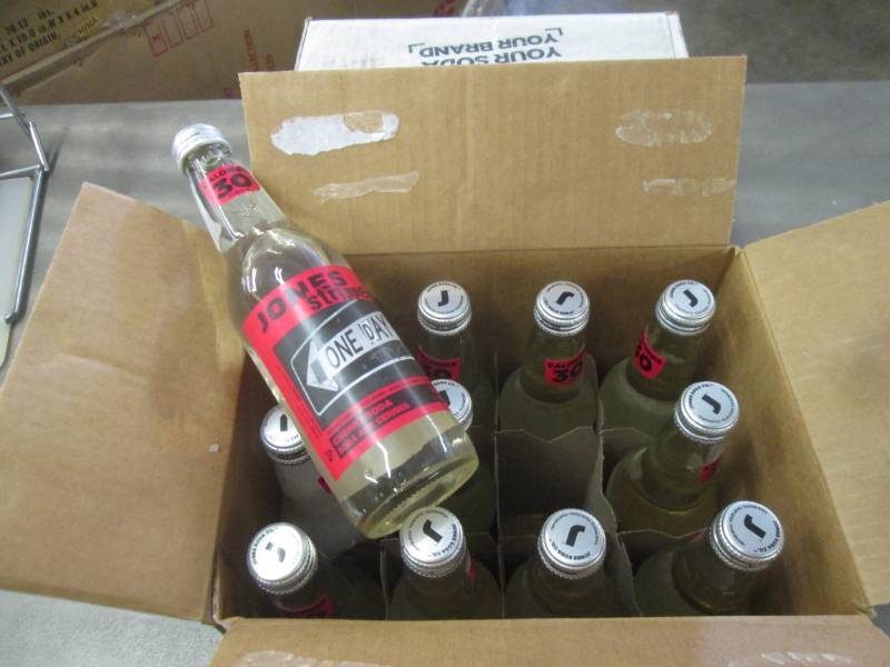 2 Cases of 12 Jones Stripped Cherry...