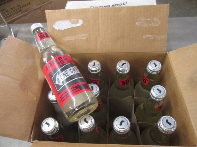 2 Cases of 12 Jones Stripped Cherry...