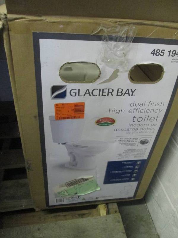 Glacier Bay 2-piece 1.1 GPF1.6 GPF...