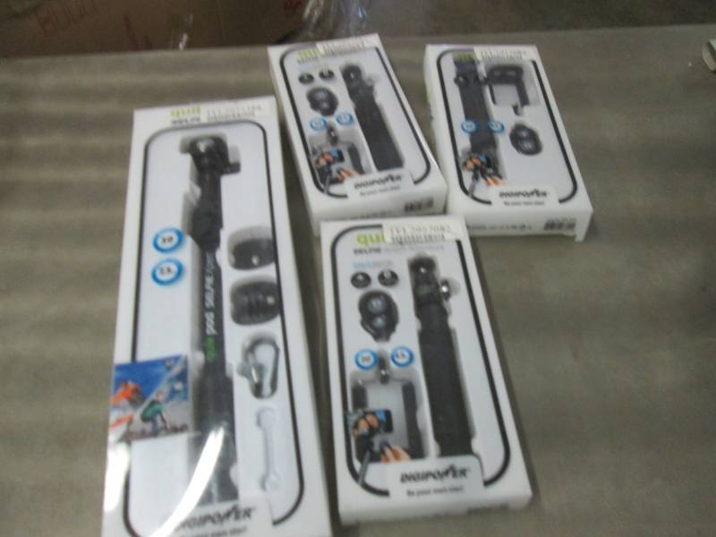 Lot of 4 Digipower Selfie Sticks...