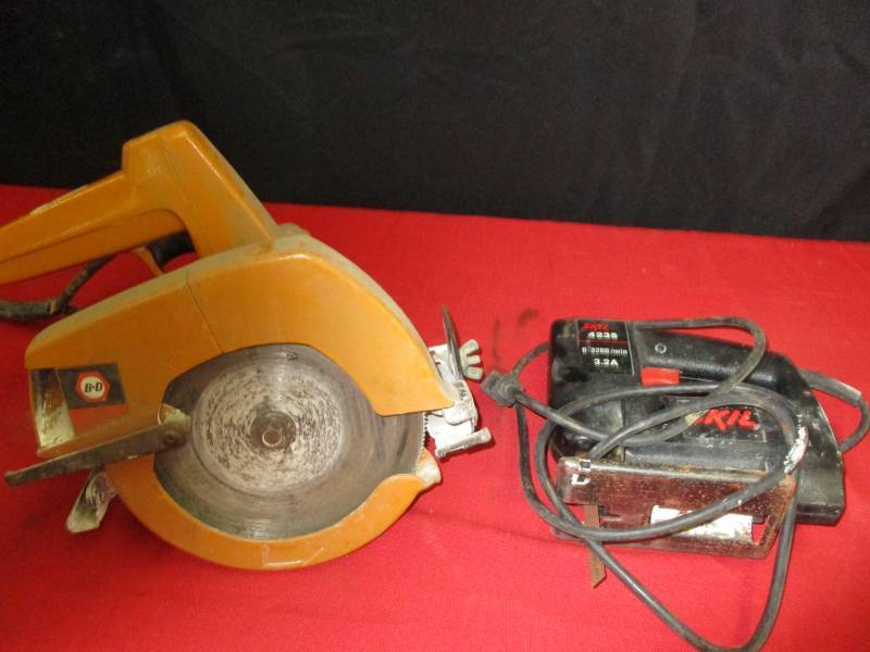 lot 2 image: Skil Saw and Jig Saw