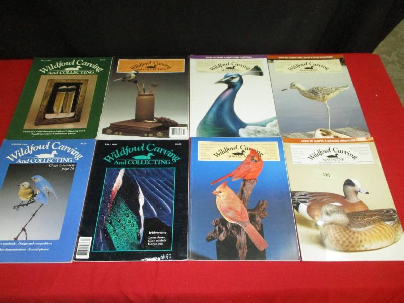 lot 14 image: Wildlife Carving Books