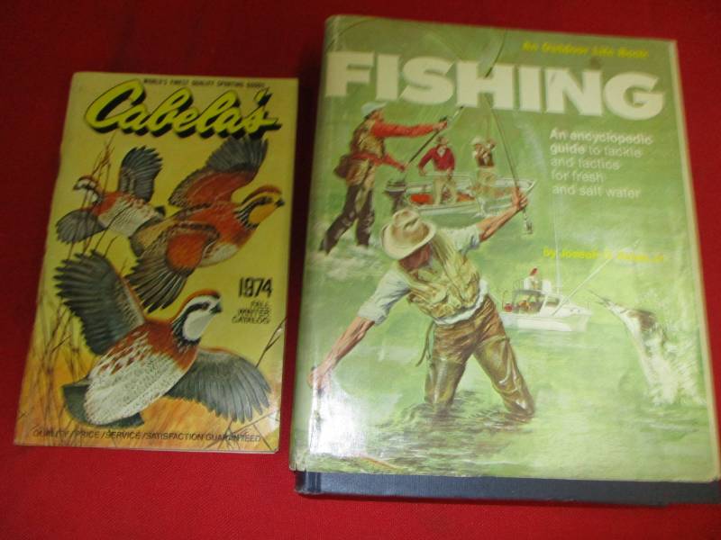 lot 24 image: Old Cabellas and Fishing Book