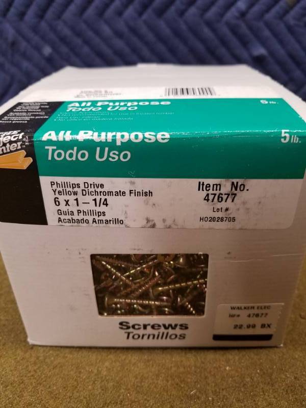 Dichromate Finish Screws