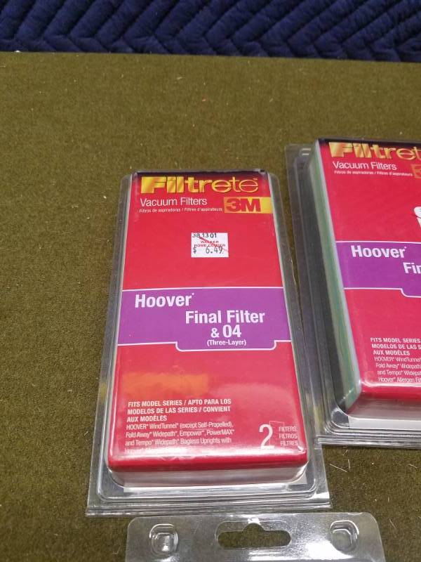 Hoover Vacuum Filters