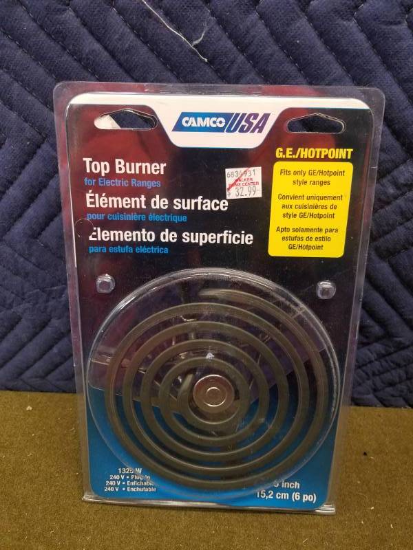 Camco Top Burner
