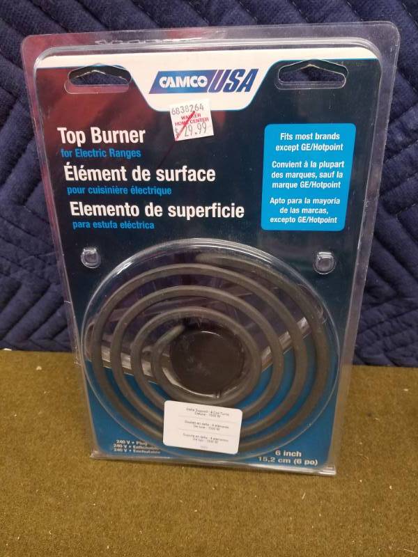 Camco Top Burner