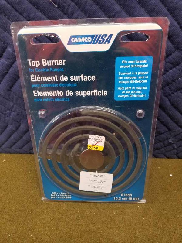 Camco Top Burner