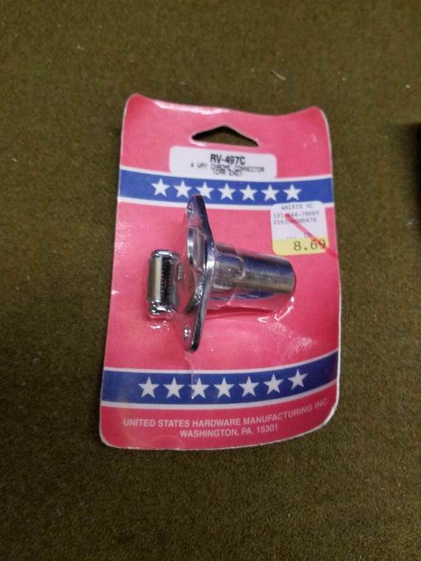 Four Way Chrome Trailer Connector