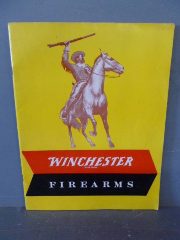 lot 36 image: Vintage Winchester Manual