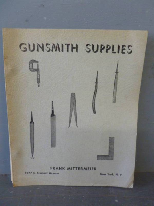 lot 39 image: Vintage Gunsmith Booklet