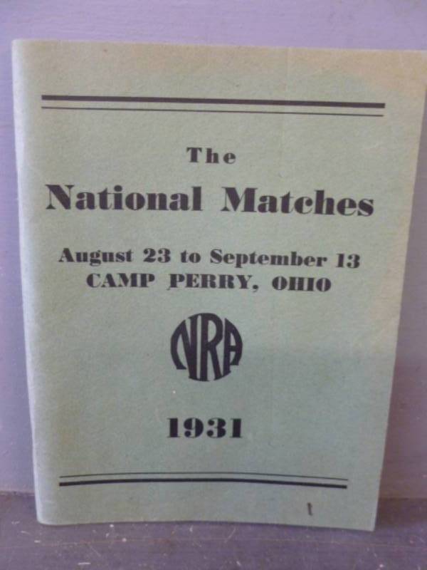 lot 40 image: Vintage NRA Booklet