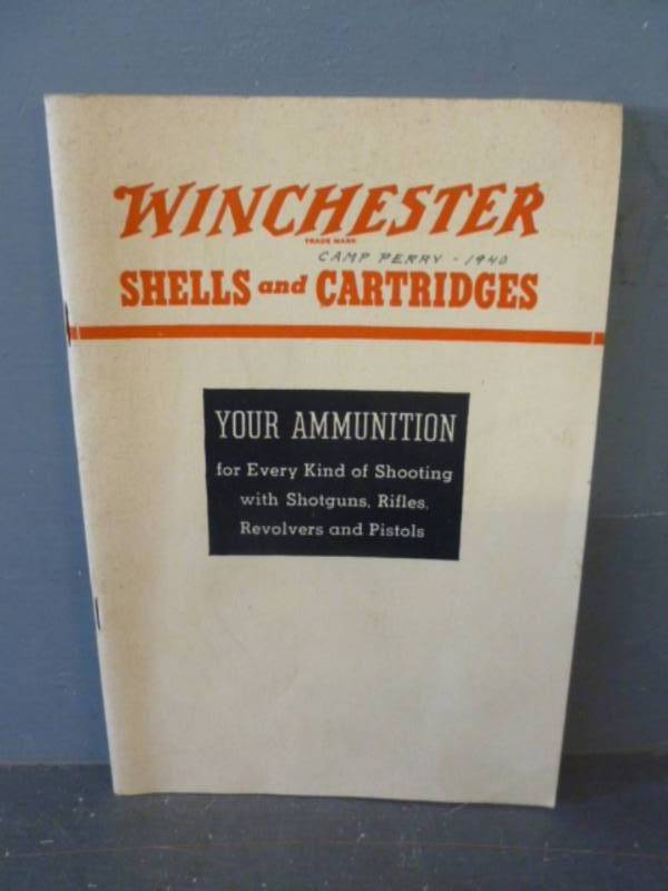 lot 44 image: Vintage Winchester Booklet