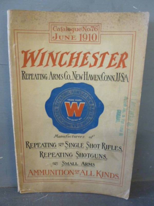 lot 93 image: Antique Winchester Catalog