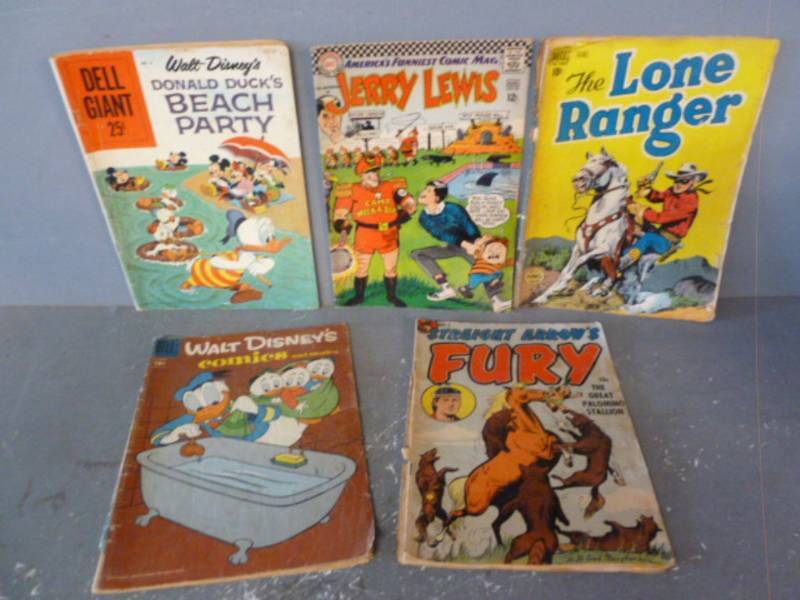 lot 235 image: Vintage Comic Books