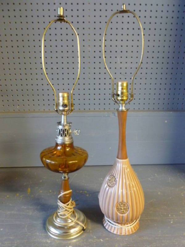 lot 269 image: Vintage Lamps