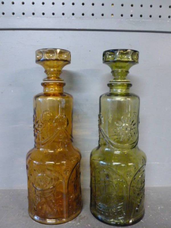 lot 271 image: Vintage Liquor Decanters
