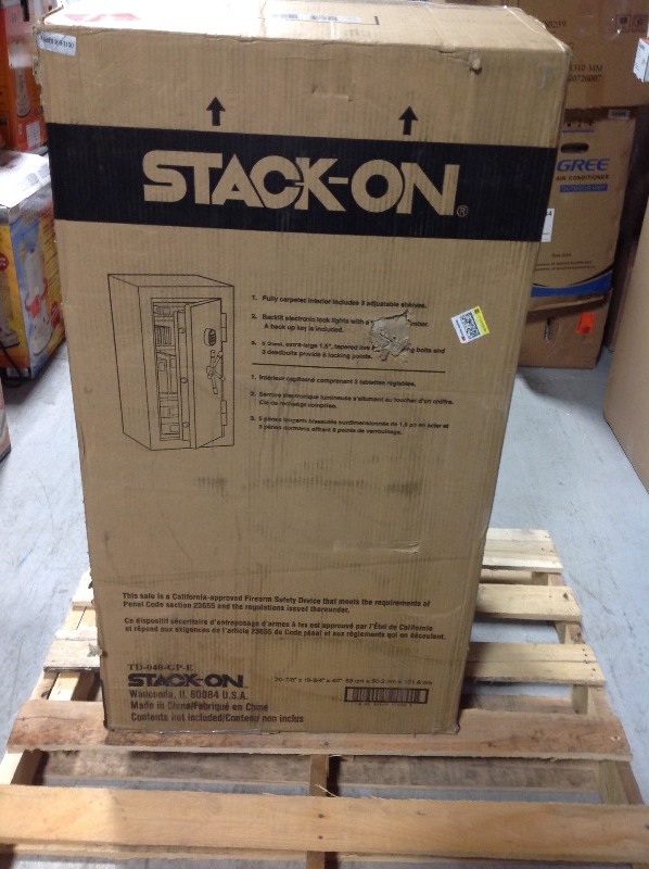 Stack-On Executive Total Defense Fire Rated Safe with Electronic Lock in good conditions