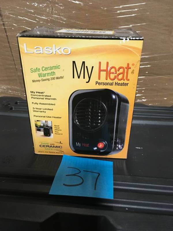 Lasko MyHeat 200-Watt Electric Portable Personal Space Heater