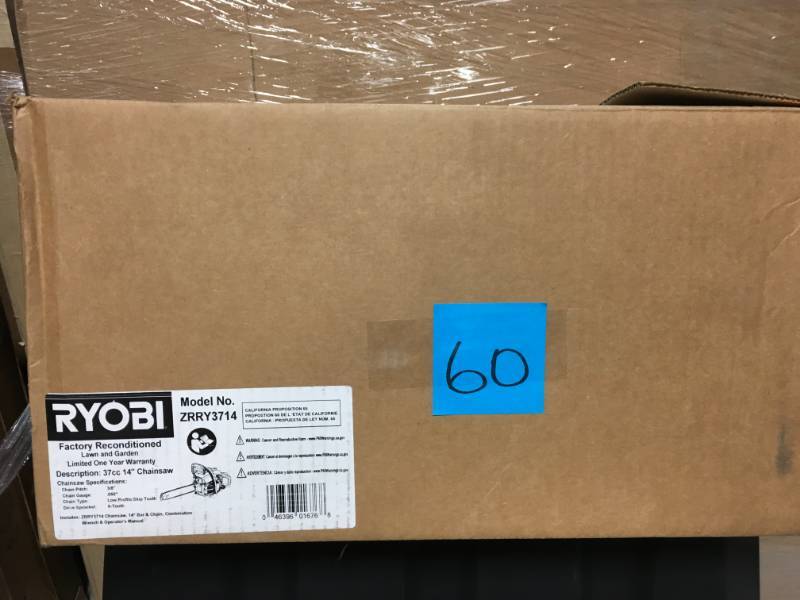 RYOBI Reconditioned 14 in. 37cc 2-Cycle Gas Chainsaw