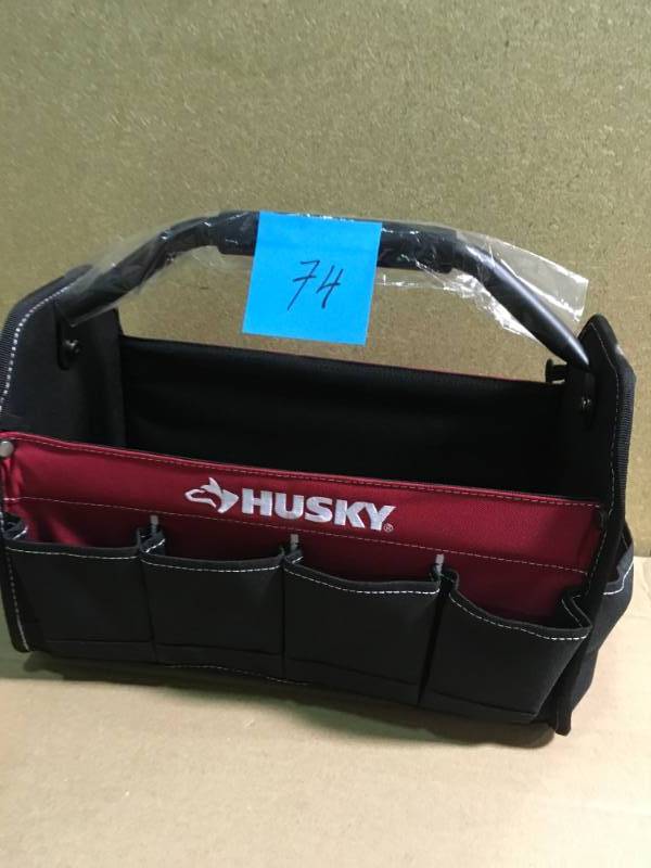 Husky 15 in. Tool Tote Bag  in like new condition