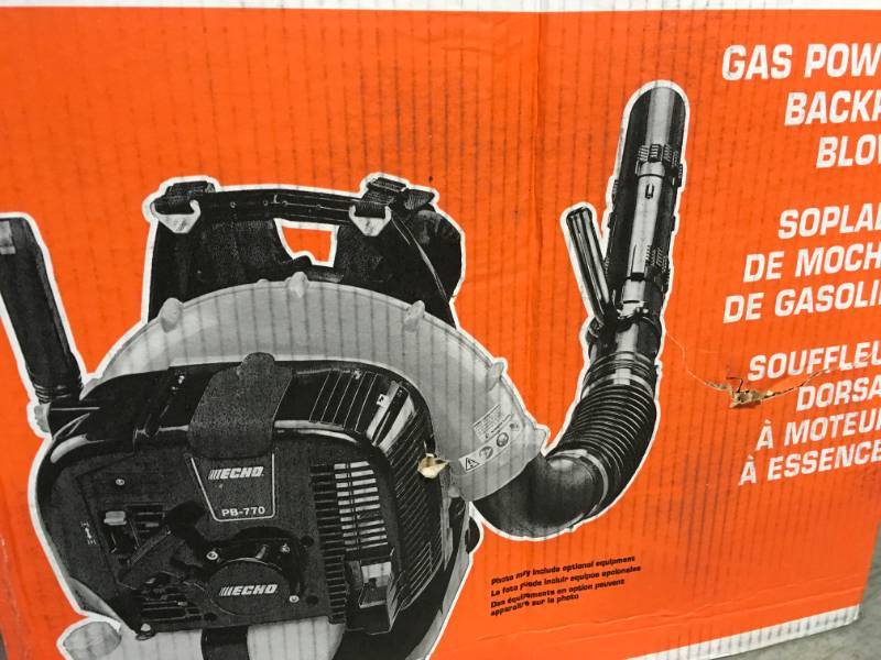 ECHO Leaf Blowers 234 mph 765 CFM Gas Backpack Blower PB-770T
