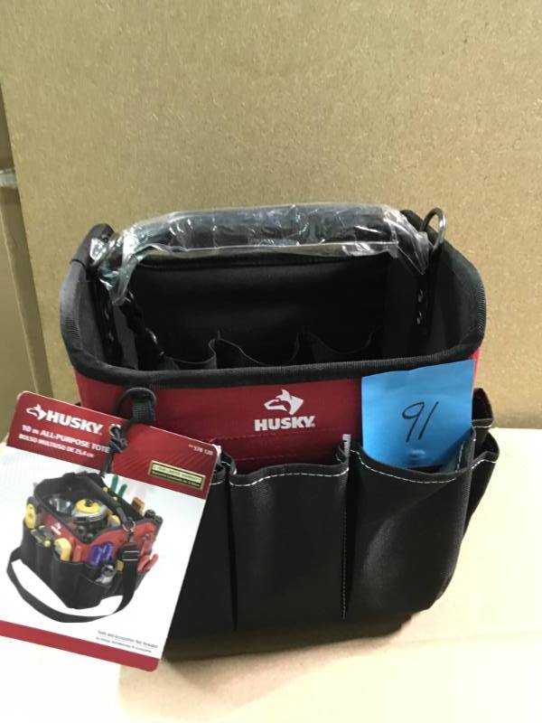 Husky 10 in. All-Purpose Tote  in like new condition