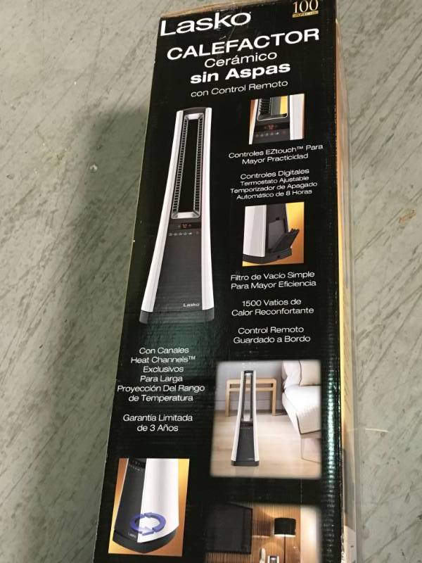 Lasko Bladeless Ceramic Heater no remote  in like new condition