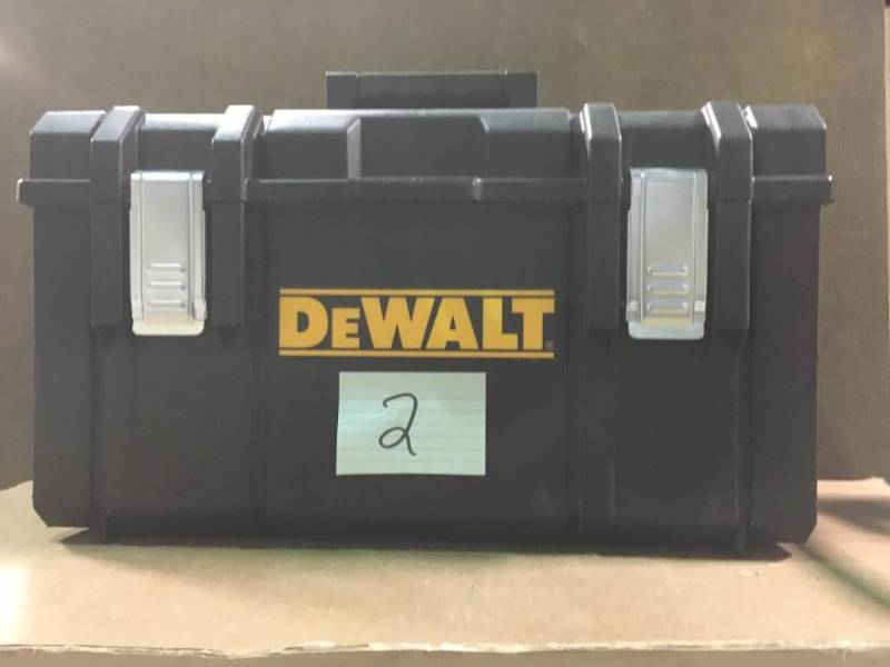 lot 2 image: DEWALT ToughSystem DS300 22 in. Large Tool Box in like new condition