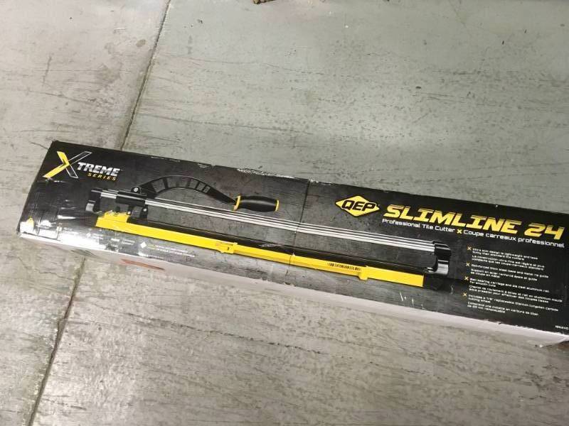 lot 80 image: QEP 24 in. Professional Slimline Tile Cutter in very good condition